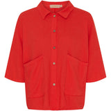 MARTA DU CHATEAU Marta Du Chateau dame skjorte MdcMinna Shirt Red