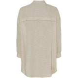 MARTA DU CHATEAU Marta Du Chateau dame skjorte MdcRoxane Shirt Beige3