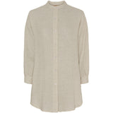 MARTA DU CHATEAU Marta Du Chateau dame skjorte MdcRoxane Shirt Beige3