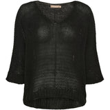 MARTA DU CHATEAU Marta Du Chateau dame strik 7010 Knit Black