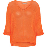MARTA DU CHATEAU Marta Du Chateau dame strik 7010 Knit Orange113