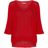 MARTA DU CHATEAU Marta Du Chateau dame strik 7010 Knit Rosso116