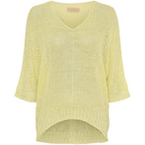 MARTA DU CHATEAU Marta Du Chateau dame strik 7010 Knit Yellow