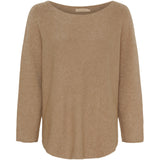 MARTA DU CHATEAU Marta Du Chateau dame strik MDCDagmar 5001 Knit Camel