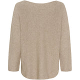 MARTA DU CHATEAU Marta Du Chateau dame strik MDCDagmar 5001 Knit Medium Beige
