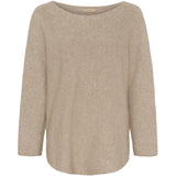 MARTA DU CHATEAU Marta Du Chateau dame strik MDCDagmar 5001 Knit Medium Beige