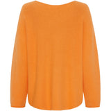MARTA DU CHATEAU Marta Du Chateau dame strik MDCDagmar 5001 Knit Orange14472