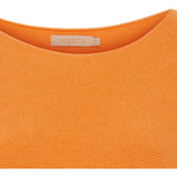 MARTA DU CHATEAU Marta Du Chateau dame strik MDCDagmar 5001 Knit Orange14472