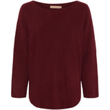 MARTA DU CHATEAU Marta Du Chateau dame strik MDCDagmar 5001 Knit Wine