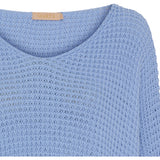 MARTA DU CHATEAU Marta Du Chateau dame strik MdcMille 18236 Restudsalg Skyblue