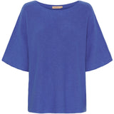 MARTA DU CHATEAU Marta Du Chateau dame strik MdcSia 5003 Knit AW Blue