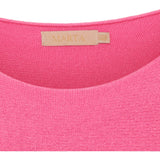 MARTA DU CHATEAU Marta Du Chateau dame strik MdcSia 5003 Knit Fuxia Fluo