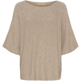 MARTA DU CHATEAU Marta Du Chateau dame strik MdcSia 5003 Knit Medium Beige