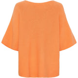 MARTA DU CHATEAU Marta Du Chateau dame strik MdcSia 5003 Knit Orange Fluo