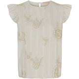 MARTA DU CHATEAU Marta Du Chateau dame top MdcAmber Restudsalg Beige1752