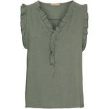 MARTA DU CHATEAU Marta Du Chateau dame top MdcElke Restudsalg Military