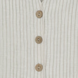 MARTA DU CHATEAU Marta Du Chateau dame vest MdcEdel Restudsalg Stripe Grey