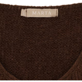 MARTA DU CHATEAU Marta Du Chateau dame vest MdcMarlene 5114 Vest Chocolate21525