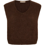MARTA DU CHATEAU Marta Du Chateau dame vest MdcMarlene 5114 Vest Chocolate21525