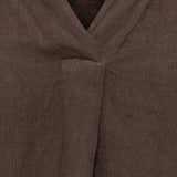 MARTA DU CHATEAU Marta du Chatau dame bluse MdcBellissima 86520 Blouse Mocca