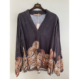 MARTA DU CHATEAU Marta du Chateau Dame Bluse MdcAnice 8940 Blouse Black