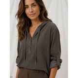 MARTA DU CHATEAU Marta du Chateau Dame Bluse MdcPienza 8908 Blouse Moro30