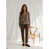 MARTA DU CHATEAU Marta du Chateau Dame Bluse MdcPistacia 8775 Blouse Leo