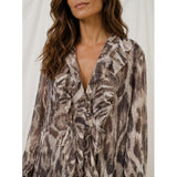 MARTA DU CHATEAU Marta du Chateau Dame Bluse MdcPistacia 8775 Blouse Leo