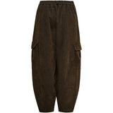 MARTA DU CHATEAU Marta du Chateau Dame Bukser MdcArmeria 8911 Pant DARK CHOCOLATE