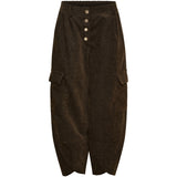 MARTA DU CHATEAU Marta du Chateau Dame Bukser MdcArmeria 8911 Pant DARK CHOCOLATE