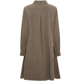 MARTA DU CHATEAU Marta du Chateau Dame Kjole MdcUmbria 8901 Dress Fango60