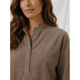 MARTA DU CHATEAU Marta du Chateau Dame Skjorte MdcNemesia 8909 Shirt Fango60