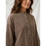 MARTA DU CHATEAU Marta du Chateau Dame Skjorte MdcNemesia 8909 Shirt Fango60