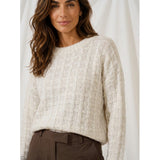 MARTA DU CHATEAU Marta du Chateau Dame Strik MdcBrezza 65968 Knit Beige