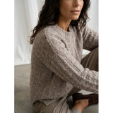 MARTA DU CHATEAU Marta du Chateau Dame Strik MdcBrezza 65968 Knit Fango