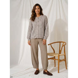 MARTA DU CHATEAU Marta du Chateau Dame Strik MdcNovella 9735 Knit Fango