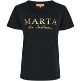 MARTA DU CHATEAU Marta du Chateau Dame T-shirt MT002 T-shirt Black