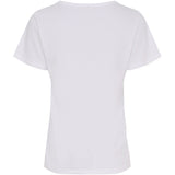 MARTA DU CHATEAU Marta du Chateau Dame T-shirt MT002 T-shirt Optisk White