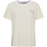 MARTA DU CHATEAU Marta du Chateau dame T-Shirt MdcFiora 22585 T-shirt Yellow