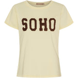 MARTA DU CHATEAU Marta du Chateau dame T-Shirt MdcHerdis 84275 T-shirt Yellow14/Moro