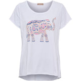 MARTA DU CHATEAU Marta du Chateau dame T-Shirt MdcMarie 1535 T-shirt Elefant
