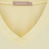 MARTA DU CHATEAU Marta du Chateau dame T-Shirt MdcSabela 26100 T-shirt Yellow