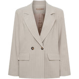 MARTA DU CHATEAU Marta du Chateau dame blazer MdcMarissa 8232 Blazer Beige Stripe