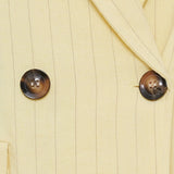 MARTA DU CHATEAU Marta du Chateau dame blazer MdcMarissa 8232 Blazer Yellow Stripe