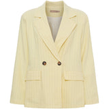 MARTA DU CHATEAU Marta du Chateau dame blazer MdcMarissa 8232 Blazer Yellow Stripe