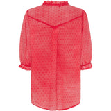 MARTA DU CHATEAU Marta du Chateau dame bluse 1471 Restudsalg Rosso4539