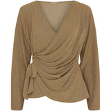 MARTA DU CHATEAU Marta du Chateau dame bluse MdcAndi 1612 Blouse Beige