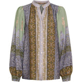 MARTA DU CHATEAU Marta du Chateau dame bluse MdcAnnette 7870 Shirt Kaki6277tpg