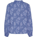MARTA DU CHATEAU Marta du Chateau dame bluse MdcElea 58221 Restudsalg Denim