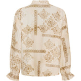 MARTA DU CHATEAU Marta du Chateau dame bluse MdcJoceline 5891 Restudsalg Beige462